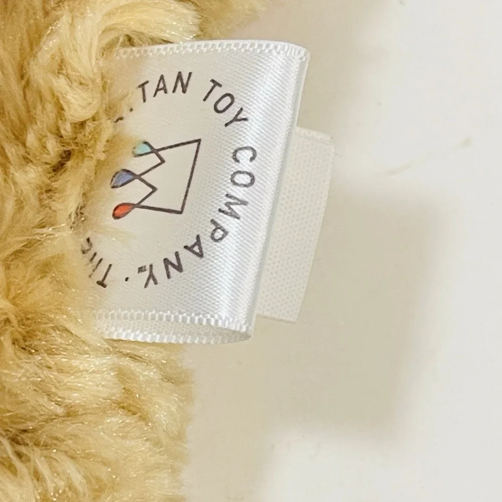 Manhattan Toy Company Tan Dog Plush Pooch Party Goldie Golden Doodle 10
